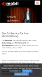 Mobile Screenshot of djmobil.de